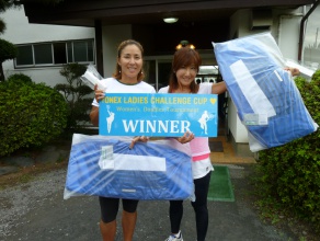 優勝 梅田・石井ペア(リーファTG) 優勝 梅田・石井ペア(リーファTG)
